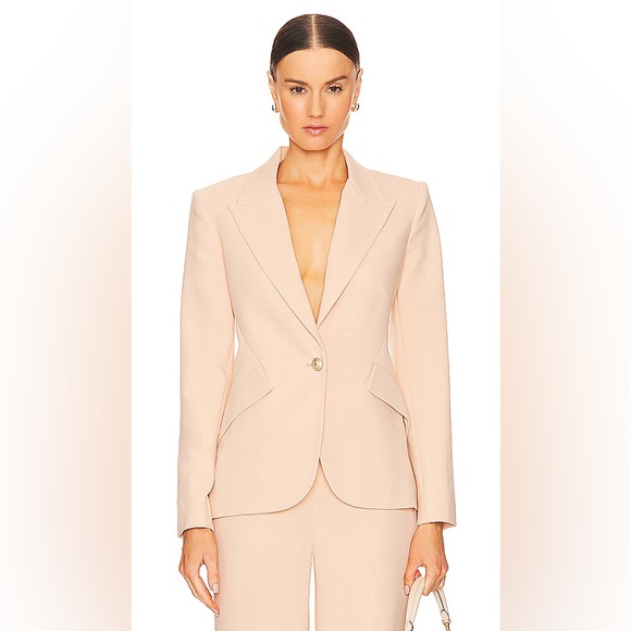 L'AGENCE Jackets & Blazers - NWT L’Agence Chamberlain blazer in toasted almond
